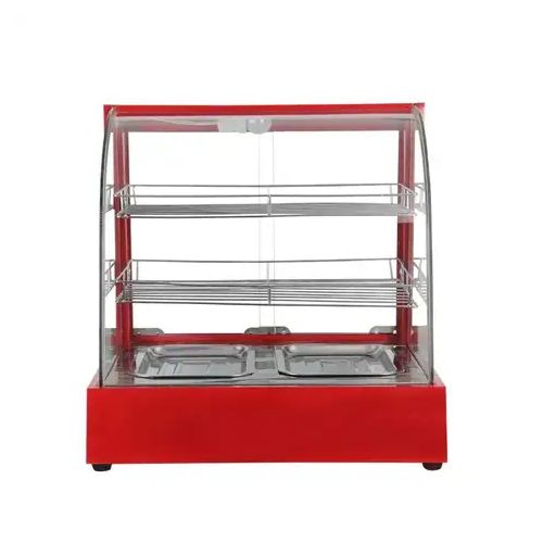 2 Plate Snacks Warmer – Compact 800W Food Heating Solution