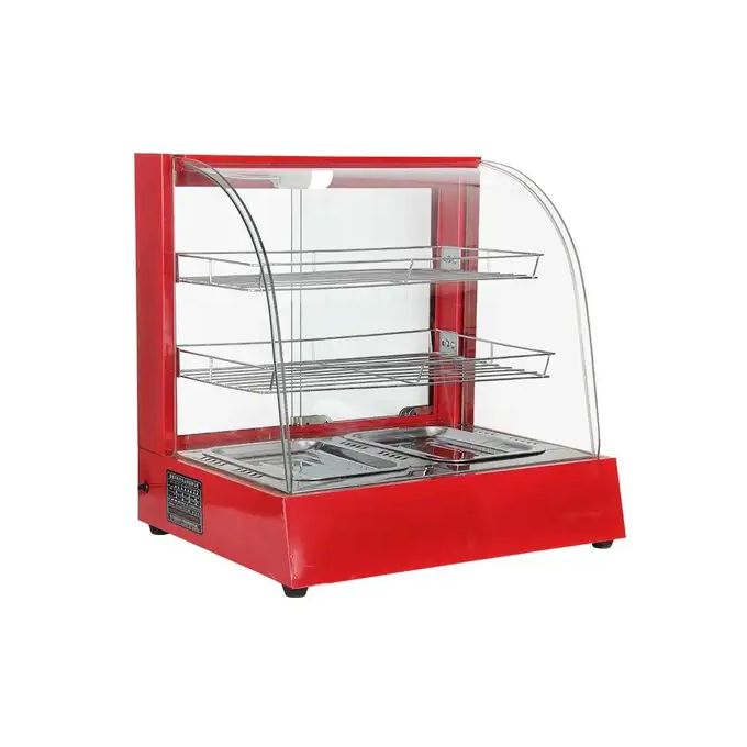 2 Plate Snacks Warmer – Compact 800W Food Heating Solution
