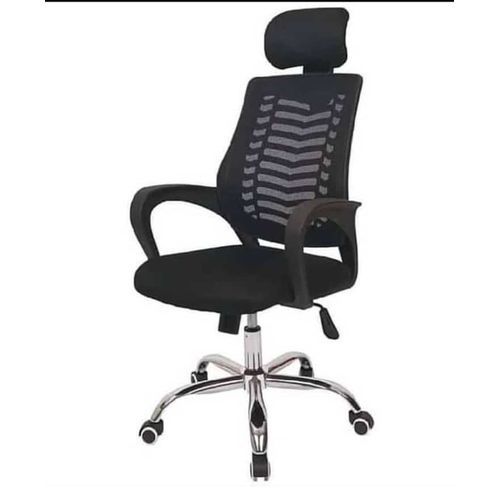 Ergonomic Mesh Headrest Chair – Adjustable Comfort for Work