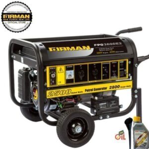 Firman FPG3800E2 4.5KVA Generator – 100% Copper Key Start