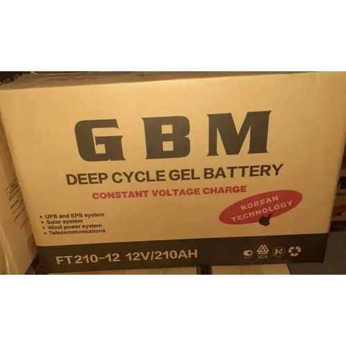 GBM 210Ah 12V Inverter Battery Slim – Reliable Power for Inverter