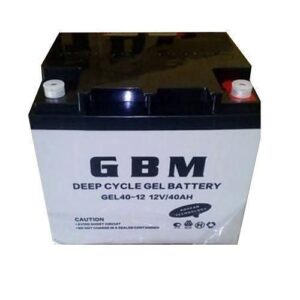 GBM 40Ah 12V Deep Cycle Battery –Inverter & Solar Power