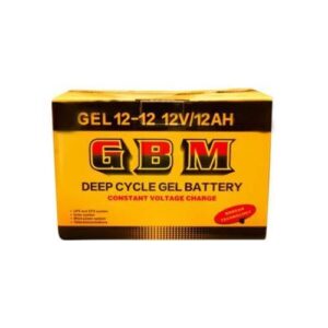 GBM 12Ah/12V Rechargeable Battery – Reliable Deep Cycle Power