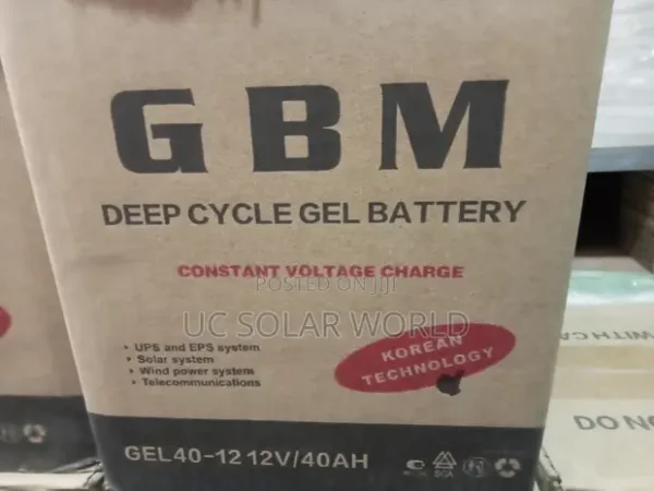 GBM 40Ah 12V Deep Cycle Battery –Inverter & Solar Power - Image 3