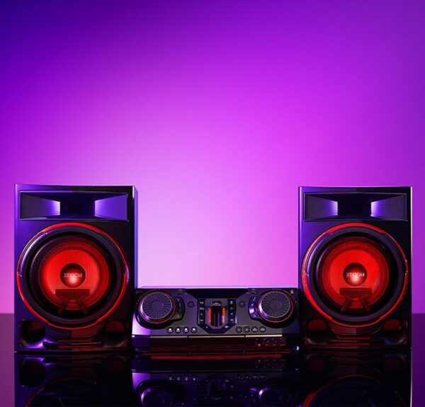 LG XBoom CL87 Speaker – 2350W Party Audio with BT & Karaoke - Image 3