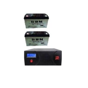Mercury 2.4KVA Inverter With 2 100Amps Batteries