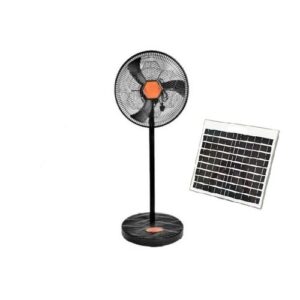Ox 18 Inches 2 In 1 Rechargeable Fan With Solar Panel