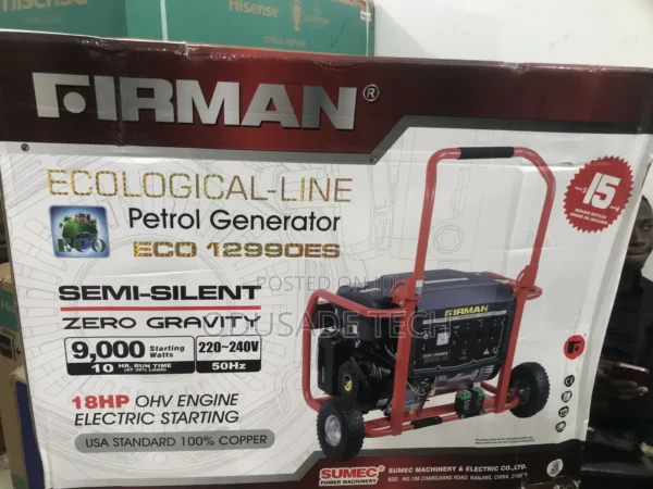 SUMEC FIRMAN 12KVA ECO12990ES Generator – Key/Copper - Image 3