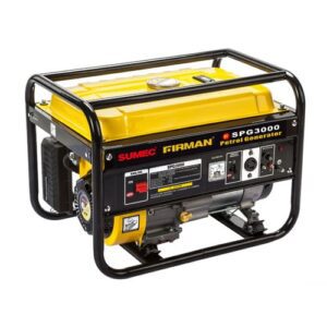 SUMEC FIRMAN SPG3000 2.5kVA, 2.5kVA Manual Generator, FIRMAN 100% Copper Coil Generator, SPG3000 Petrol Generator, SUMEC FIRMAN Portable Generator, Low Noise 2.5kVA Generator, Eco-Friendly Manual Generator, 2500W Power Generator, Recoil Start Generator FIRMAN, Affordable Copper Coil Generator,