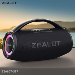 Zealot S97 80W Speaker-SUPER BASS16000mAh BatterySpeaker With 16000mAh Battery S97