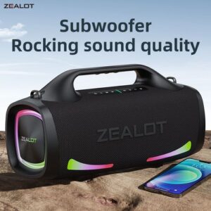 Zealot S79 100W Heavy Bass Bluetooth Speaker with Stereo