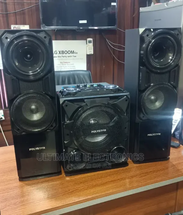 Polystar Mini HiFi PV-SUB811 BT Sound System| Best in Nigeria